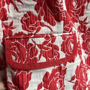 Classiques Entier cotton floral blazer